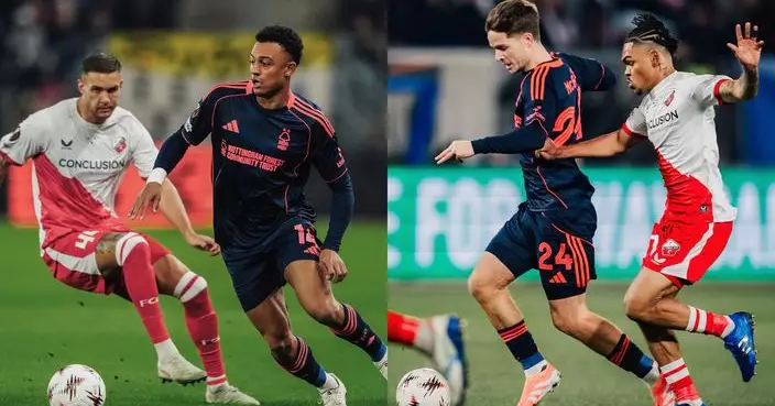 歐霸盃　諾定咸森林及阿士東維拉分別取勝