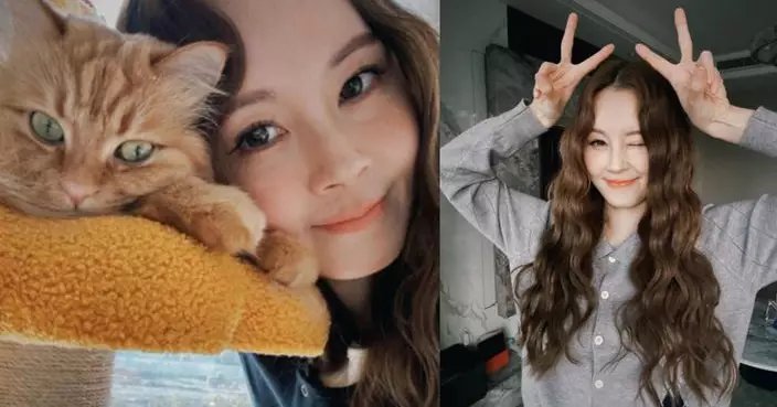傅穎工作速返家伴貓 長髮新Look展輕熟魅力