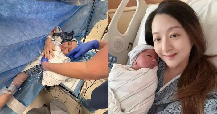 戴夢夢41歲生日雙重驚喜 公布愛女Brianna已滿兩週