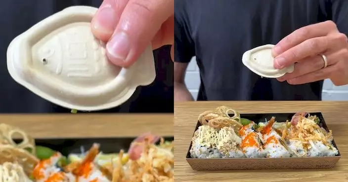 澳洲設計師推環保版「魚仔樽」 以甘蔗漿打造可堆肥降解