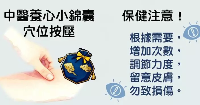 嚴重火災意外帶來情緒困擾 中醫分享穴位按壓舒緩身心不適