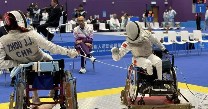 殘特奧會｜輪椅劍擊女子花劍團體賽　港澳聯隊四強不敵上海