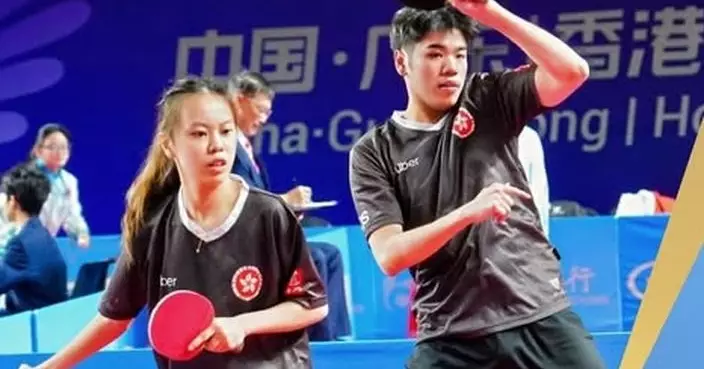 殘特奧會｜殘運乒乓港隊增添兩銀兩銅
