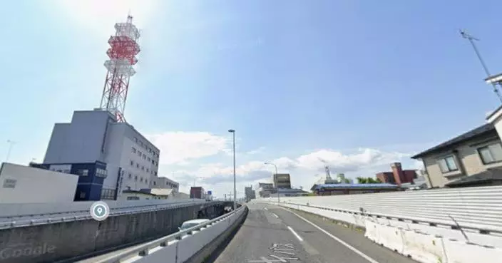 青森強震震壞八戶市60米通訊塔 支柱斷裂恐倒塌 48家庭連夜疏散