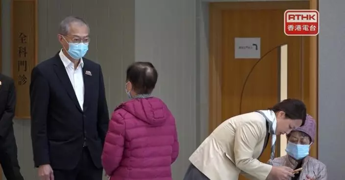 中醫醫院今起分階段投入服務　盧寵茂早上到場視察流程