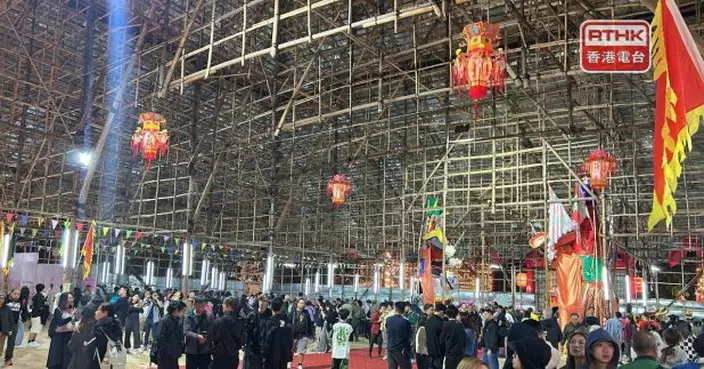 錦田鄉酬恩建醮一連七日舉行　介紹戲棚搭建技藝等非遺項目