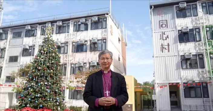 陳謳明聖誕文告：火災陰影籠罩香港　最黑暗時刻看見港人光輝　