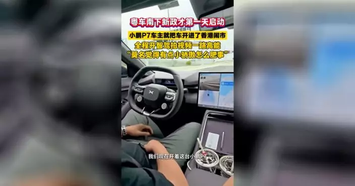 有粵車司機稱在港使用智能駕駛　運輸署已通知廣東有關部門