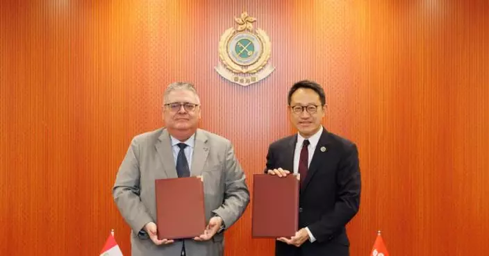 香港海關與秘魯海關簽訂各自認可經濟營運商計劃的互認安排