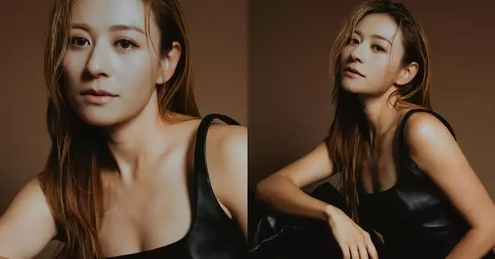 江若琳突破形象 低胸吊帶造型引網民熱議