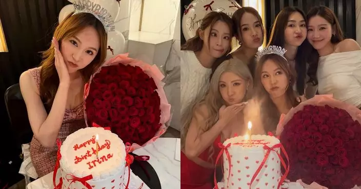 鄧伊婷慶生獲女神團寵 葉蒨文鬼臉搶Fo零架子