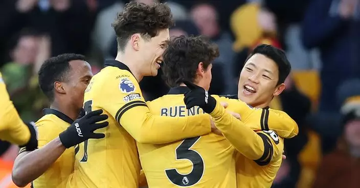 英超狼隊3:0挫韋斯咸　打開今季勝利之門