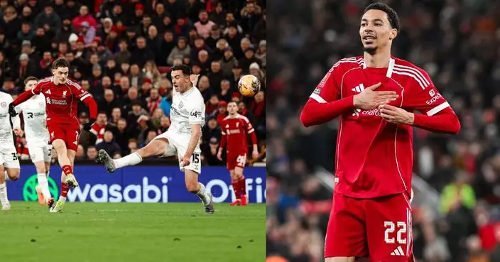 英足總盃　利物浦擊敗班士利晉級第四圈　將鬥白禮頓