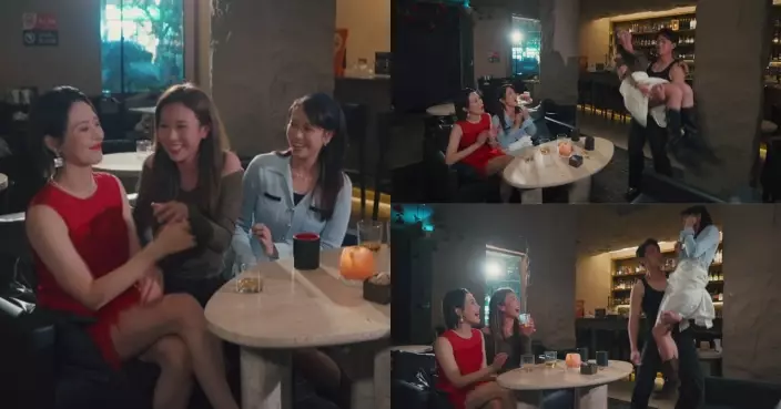 尋歡作樂的姐姐｜何沛珈體驗「動態公主抱」嚇到Body見紅 林凱恩遭爆肌男單手舉起瘋狂尖叫勁爆笑