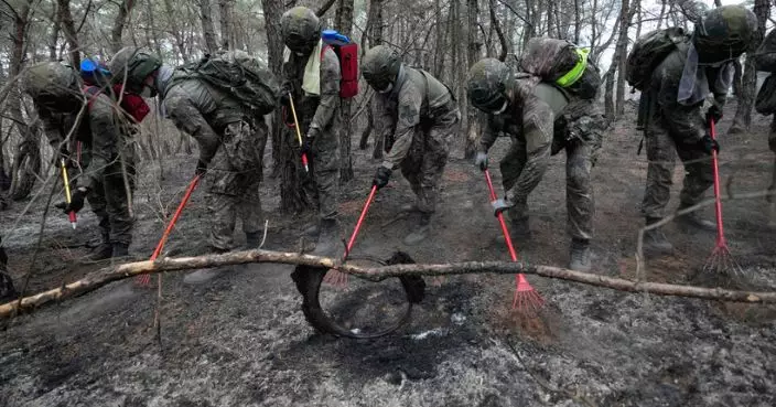 韓國慶尚北道義城郡發生山火 當局命居民疏散