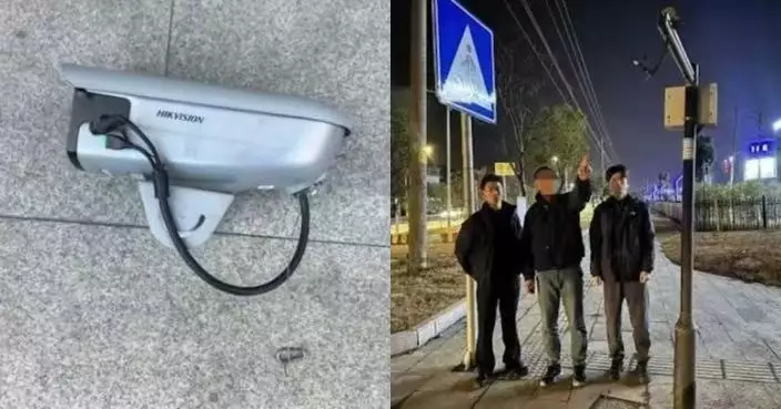 覺得公共監控「畫面清晰」 浙江貨車司機偷拆走欲帶回老家自用被捕