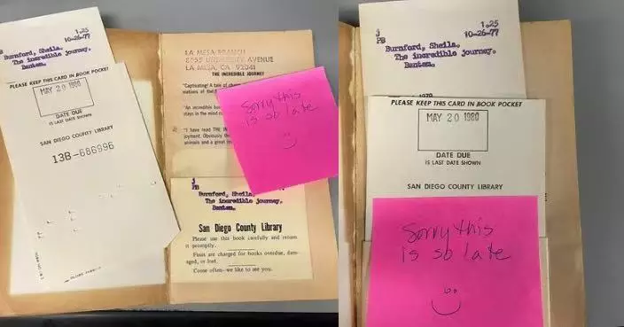 美圖書館「貓狗流浪故事書」被借走近46年終歸還 現實與書中情節無謀而和