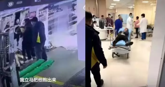 江西工人疑違規操作上半身遭捲入40米機器 獲同事即時停機救一命