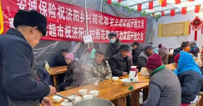 改造鄉村米倉設「暖心食堂」 山東殘疾夫婦每日為逾40長者提供免費午餐