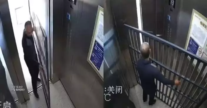 滬翁搬床架入𨋢意外擋樓層按鍵 與2住戶齊齊受困 網笑：現實版「畫地為牢」