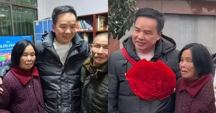 苦尋親人17年無果 廣州男「與生母勁似樣」抖音拍片被鄉親認出終成功認親