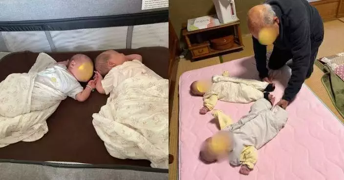 相差1世紀！日本百歲曾祖父逗弄初生曾孫 溫馨同框畫面曝光