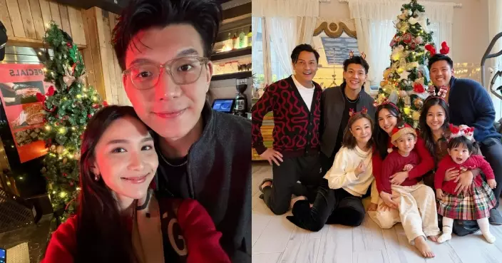 關楓馨男友Hugo已融入關家 齊開派對過節溫馨滿瀉