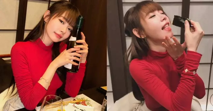 林明禎日本紅噹噹迎新年 大歎海膽食得滋味