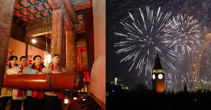 世界各地倒數迎接新年 神舟航天員送上祝福