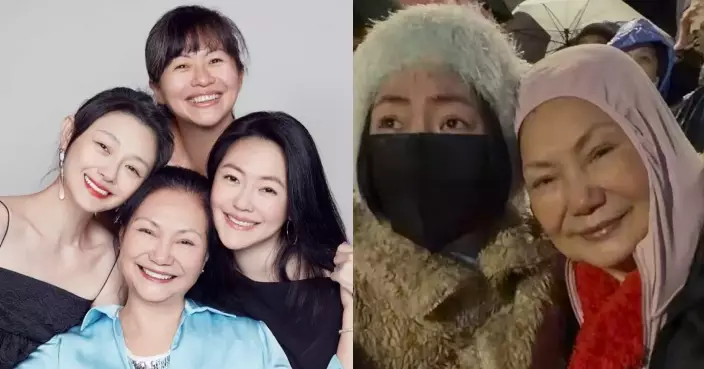 小S依家庭傳統帶媽媽睇跨年煙花 母女雙眼含淚思念已故大S