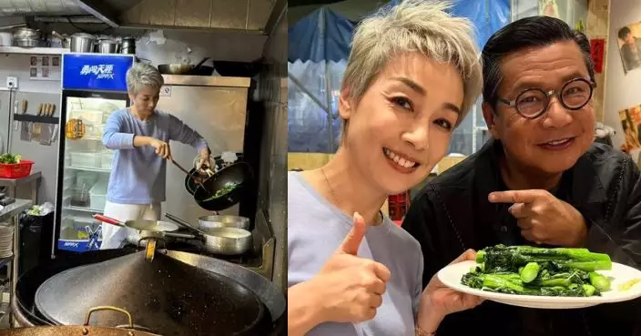 璀璨之城｜江美儀為食親下廚 除夕夜闖餐廳廚房炒菜心