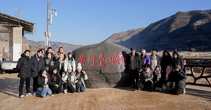 教大校長率團赴陝西研學 與延安大學簽約推動大思政課程 學生黃河尋根