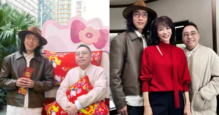 鄭裕玲聯手農夫街頭派壓歲金片 周生生賀新春玩出新意  金牌組合變「金片組合」