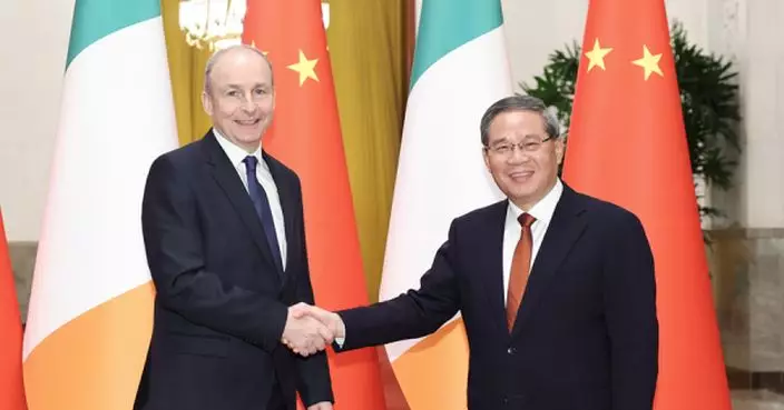 李強稱應加強發展戰略對接 推動與愛爾蘭雙邊貿易擴面提質