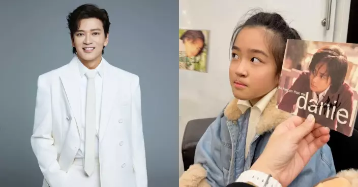 陳曉東老婆公開大女近照 11歲朵朵濃眉大眼側面極似爸爸