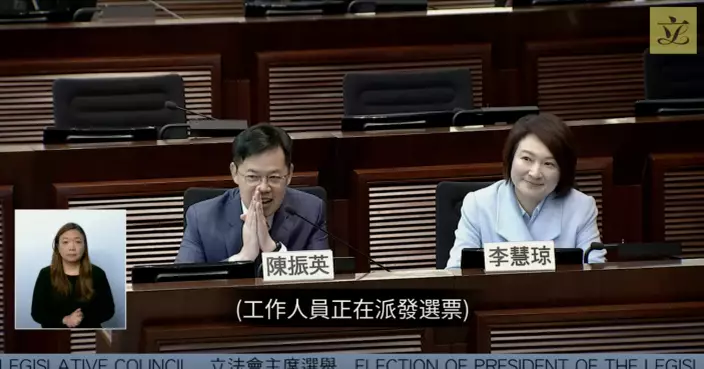 李慧琼：將協助立會面對突如其來重大危機　陳振英：與秘書處及法律顧問研解決方法