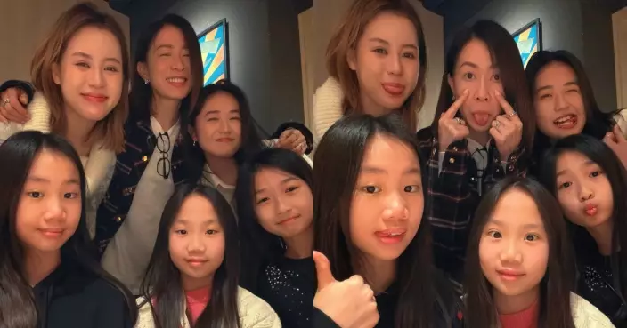 佘詩曼與契女們相聚食飯傾計唱K 感歎：原來快樂真係咁簡單！