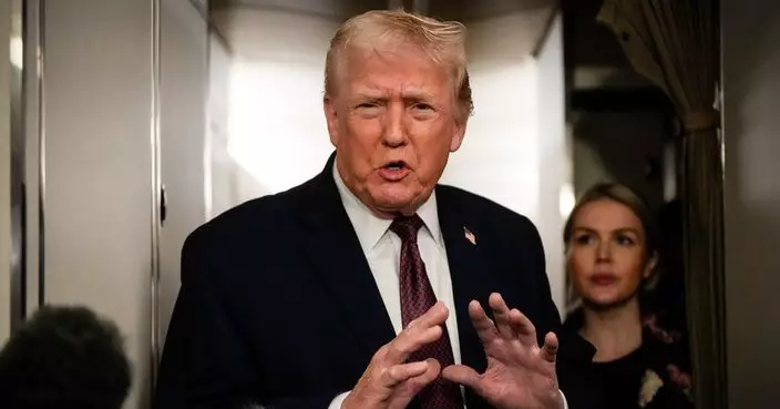 特朗普稱與委內瑞拉代總統合作良好 願與對方會面