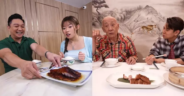 美食新聞報道｜「大廚發辦」葉世昌接力燒味潮語「上桌溫度好有愛」 鼎爺講典故「上海樟茶鴨同北京填鴨一家親」？