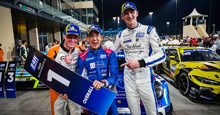 香港車手獲2026年首勝 區天駿奪阿布扎比6小時賽冠軍