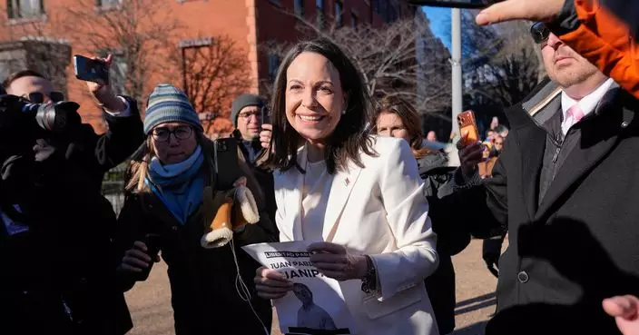 馬查多稱將向特朗普贈送諾貝爾和平獎章 表彰其對委國人民自由的貢獻