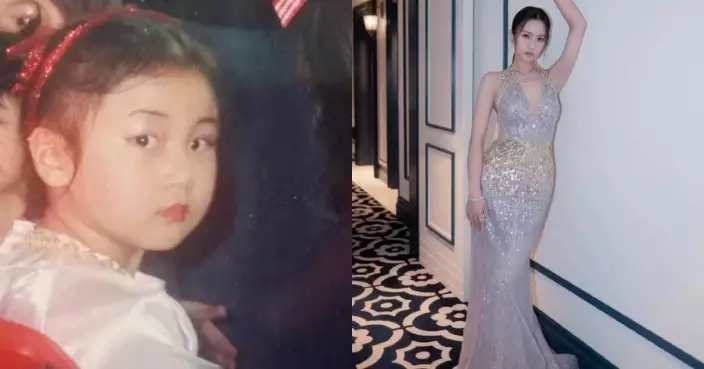 「東張女神」何沛珈罕有公開童年舊照 從小充滿自言：我肥但我自豪