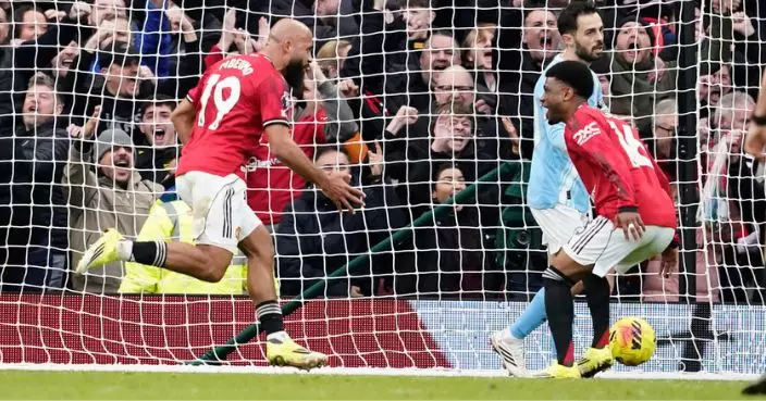 英超曼市打吡 曼聯主場2:0踢贏曼城