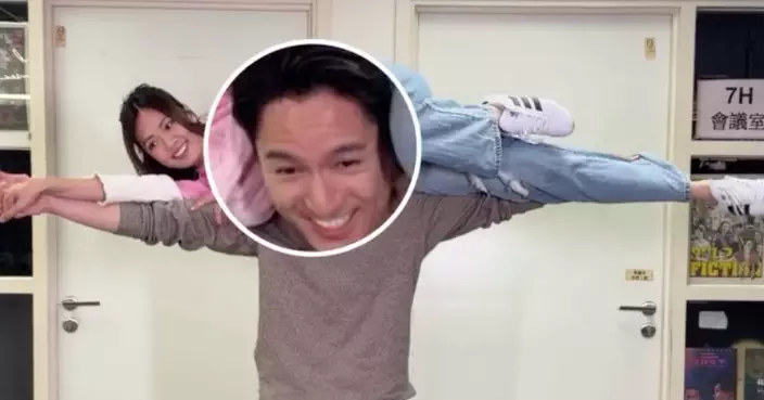 吳偉豪游嘉欣為TVB新劇《非常檢控觀》宣傳 拍片挑戰Couple Challenge大放笑彈