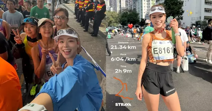 廖慧儀首挑戰渣馬 盡力完成人生初半馬：衝線嗰下差啲嘔