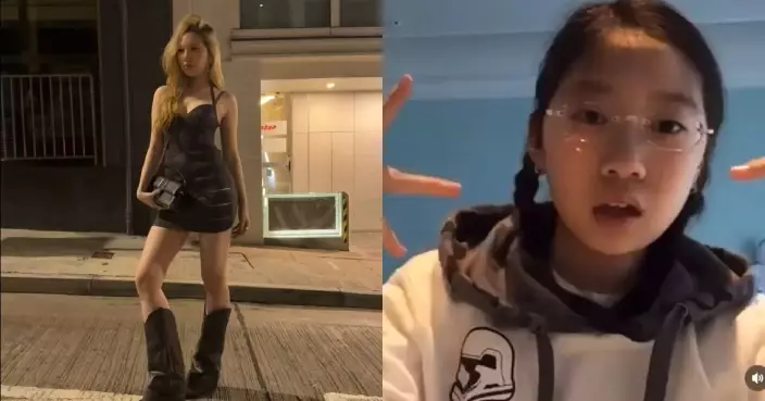 甄濟如低胸鏤空短裙上陣迎22歲生日 公開10年自拍片展超強表演慾