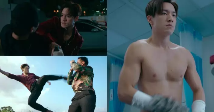 非常檢控觀｜吳偉豪化身「動作擔當」一晚三場打鬥戲超精彩 醫院換衫戲大晒結實Body網民勁讚型