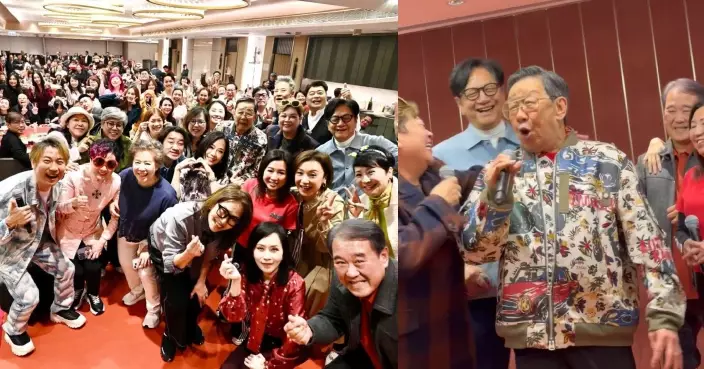 胡楓94歲生日會星光熠熠勁熱鬧 大唱《朋友》喜氣洋洋