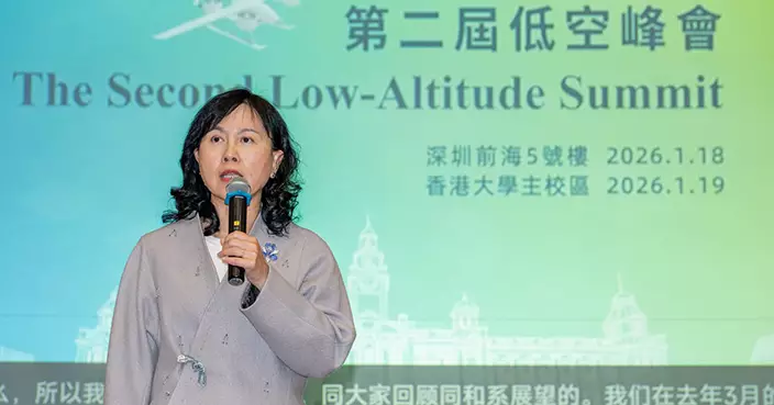 陳美寶冀未來低空經濟活動更具難度　包括跨境物流及無人機載人