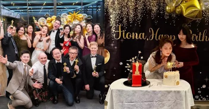 袁彩雲與家人好友大搞派對慶祝「入五」 12歲囡囡遺傳媽媽良好基因越大越靚